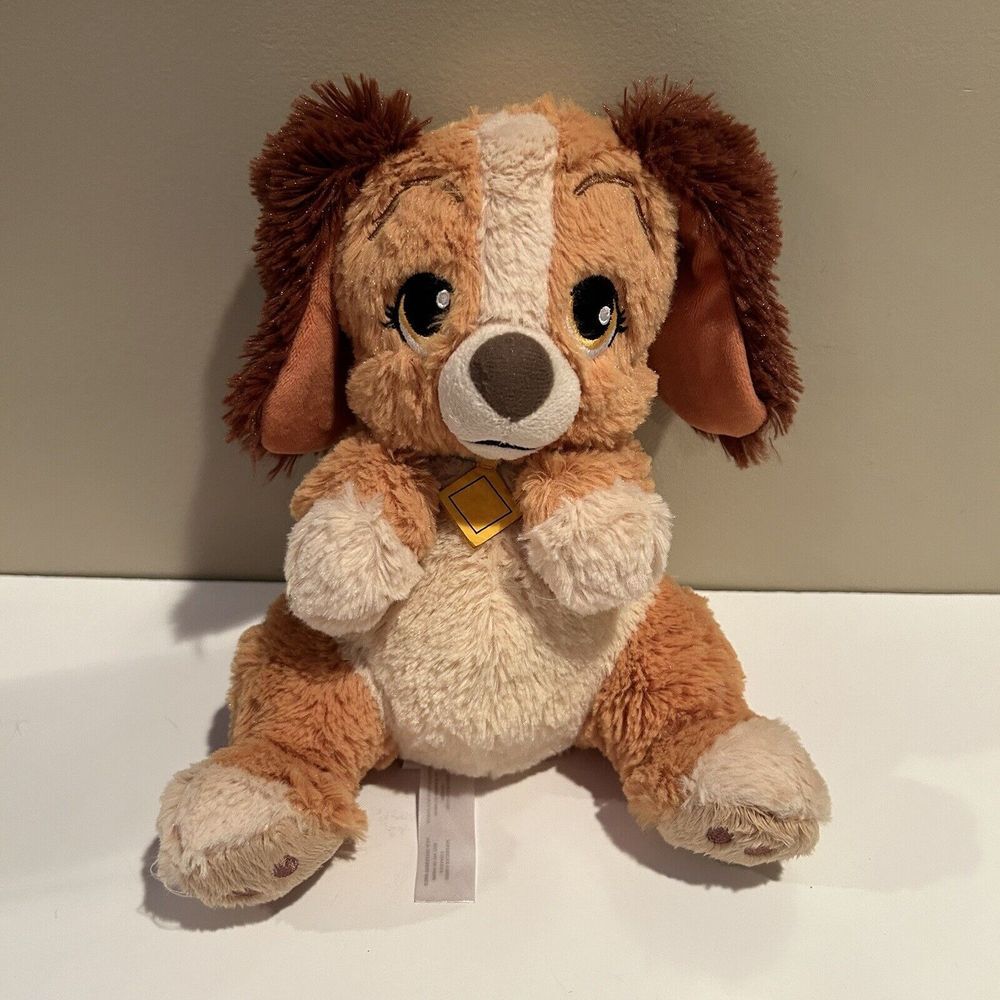 Disney Parks Babies Lady With Blanket Pouch Swaddle Stuffed Animal Plush 10 Inch